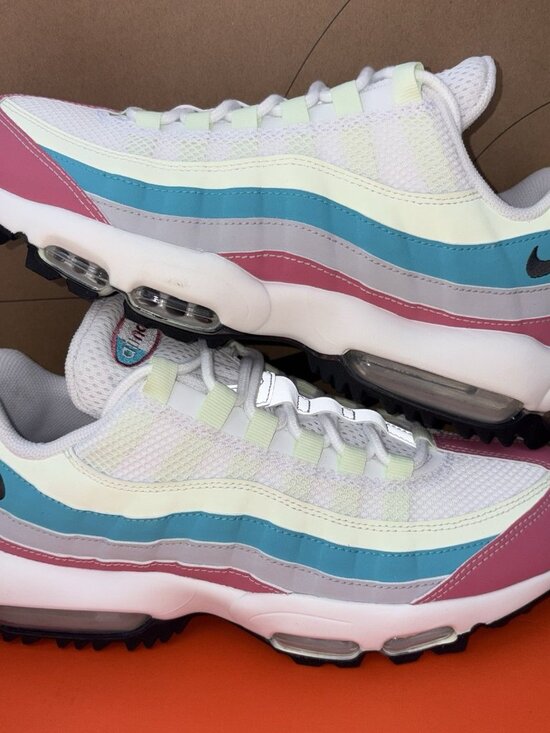 NEW Nike Air Max \'95 G Golf Fierney “Peony” HV4696-600 Men Size 10.5 main image 8